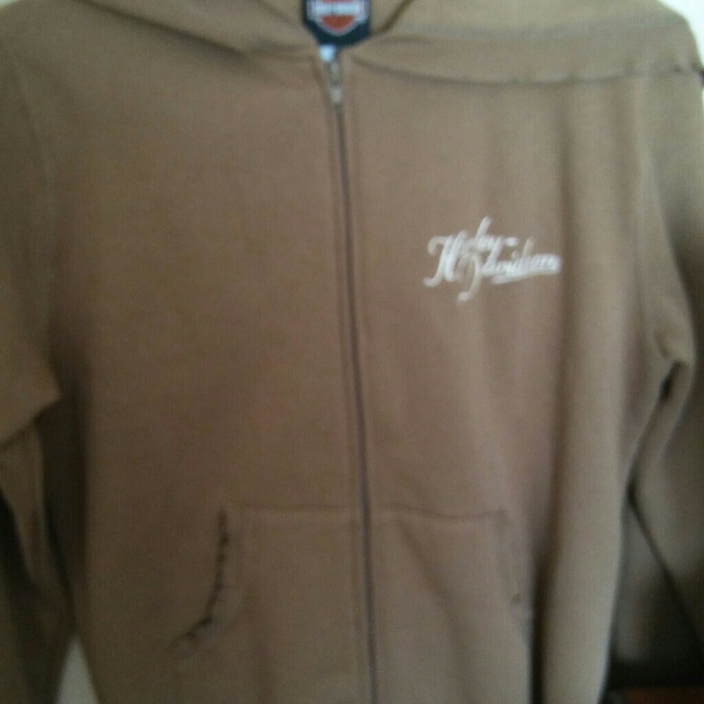 Harley-Davidson Ruffled edge. Hoodie Jacket M